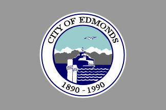 [Flag of Edmonds, Washington]