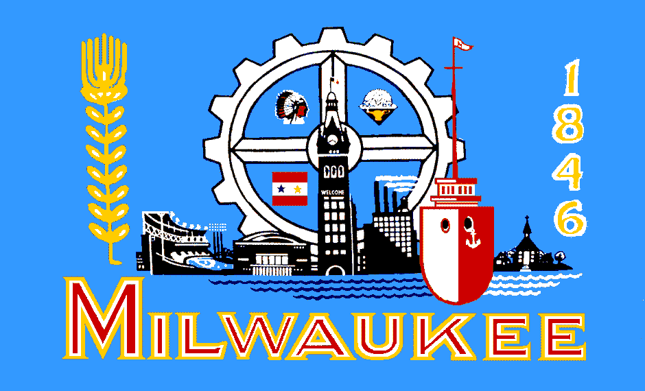 Milwaukee Wisconsin - White - People's Flag of Milwaukee Coffee Mug by  Milwaukee Flag