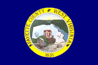 [Flag of Fayette County, West Virginia]
