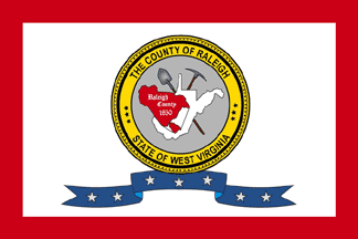 [Flag of Raleigh County, West Virginia]