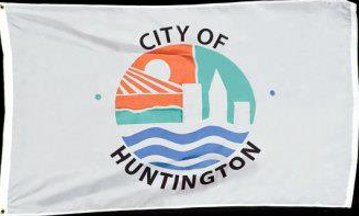 [Flag of Huntington, West Virginia]