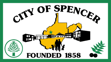 [Flag of Spencer, West Virginia]
