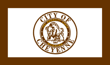 [Flag of Cheyenne, Wyoming]