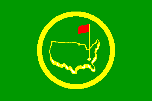 [flag of Augusta National golf club]