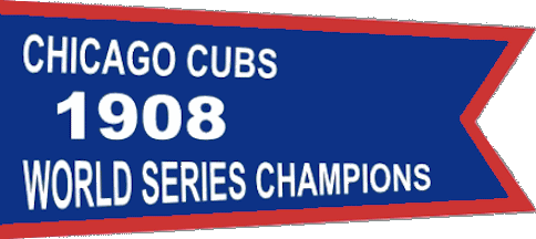 [Chicago Cubs 2016 World Series commemorative flag]