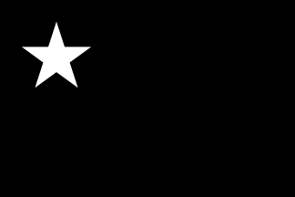 [Black American flag]