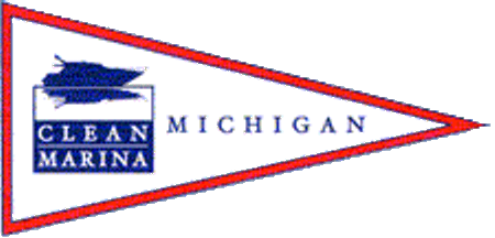 [Michigan Clean Marina Flag]