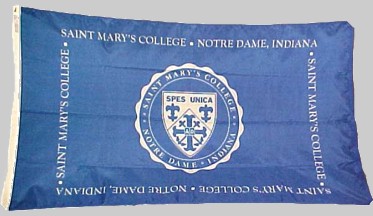[Flag of Saint Mary's College - Notre Dame, Indiana]
