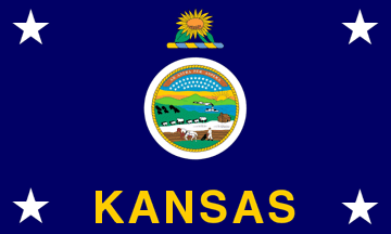 [Flag of Governor of Kansas]