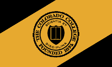 [Flag of Colorado College]