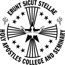 [Seal of Holy Apostles College and Seminary]