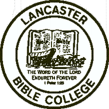 [Seal of Lancaster Bible College]