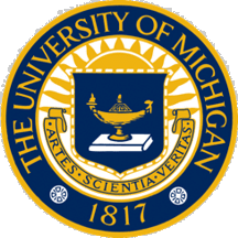 [Seal of University of Michigan ]