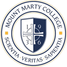 [Seal of Mount Marty College]