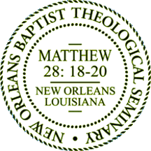 [Seal of New Orleans Baptist Theological Seminary]