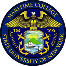 [Seal of State University of New York (SUNY) Maritime College]