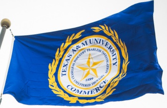 [Flag of Texas A & M University, Corpus Christi, Texas]