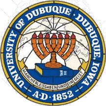 [Seal of University of Dubuque]