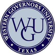 [Seal of Western Governors University Texas]