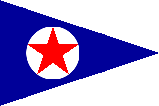 [Flag of Bayonne Yacht Club, New Jersey]