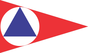 [Shennecossett Yacht Club flag]