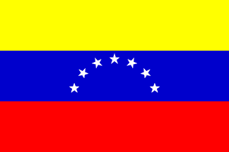 Historical Venezuela Flag Stickers LOT NEW 1930-2006 