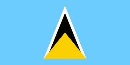 Civil Ensign St. Lucia