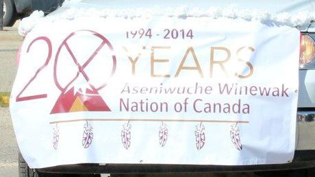 [Aseniwuche Winewak Nation of Canada, Alberta flag]