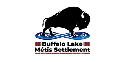[flag of Buffalo Lake Metis Settlement]