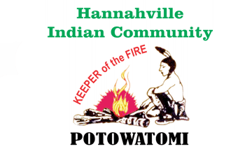 [Hannahville Potawatomi - Michigan flag]