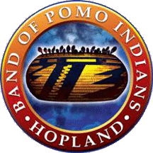 [Hopland Band of Pomo Indians, California flag]