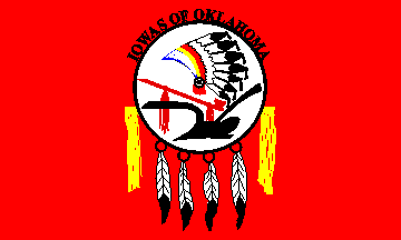 [Iowas of Oklahoma flag]