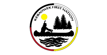 [Kebaowek First Nation flag]
