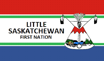 [Little Saskatchewan First Nation flag]