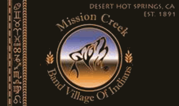 [Mission Creek Band of Mission Indians flag]