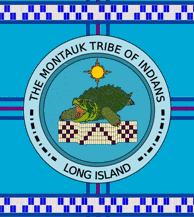 [Montauk Tribe of Indians of Long Island, New York flag]