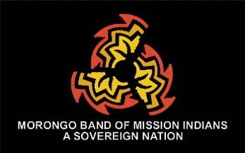 [Morongo Band of Mission Indians flag]