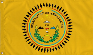 [Navajo Indians, Arizona flag]