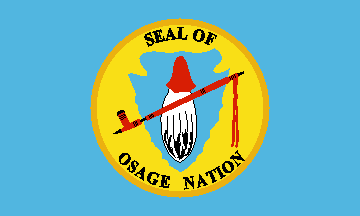 [Osage - Oklahoma flag]