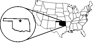 [Pawnee - Oklahoma map]
