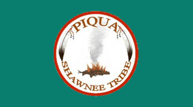 [Piqua Shawnee Tribe flag]