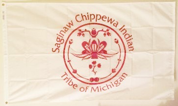 [Saginaw Ojibwe (Chippewa) - Michigan flag]
