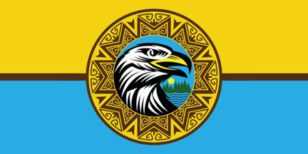 [St Mary's First Nation, New Brunswick flag]