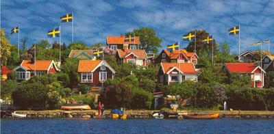 [Summer houses in Sweden]